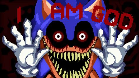 Sonic exe gif jumpscare - Here's the full res image of the I AM GOD screen for the official Sonic.exe remake! Additional pictures below: If you haven't already you can play the Official Sonic.exe game here: the most hyperrealistic you can get a sonicexe without makin a 3d model. incrrredible work! especially loved seein it inperson ingame.